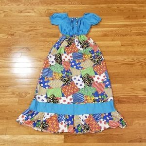 Vintage Cottagecore Holly Hobbie style dress